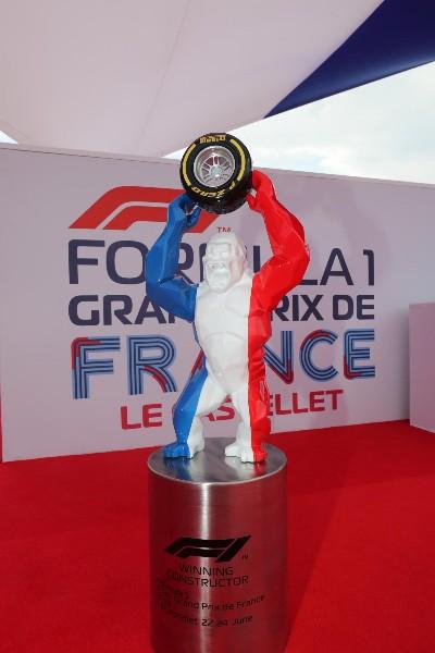 Découvrez en exclusivité le trophée du Grand Prix de France F1